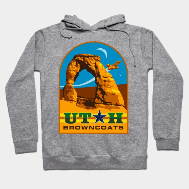 Utah Browncoat Arches Hoodie by utahbrowncoats